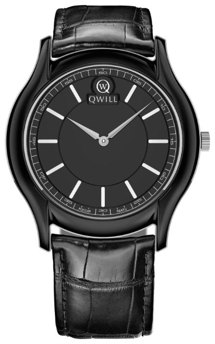 Qwill 6100.01.02.1.55 wrist watches for men - 1 image, photo, picture