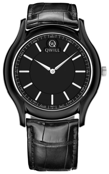 Qwill 6100.01.02.9.55 wrist watches for men - 1 photo, image, picture
