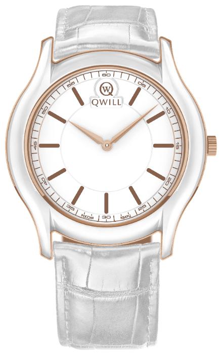 Qwill 6100.02.01.1.15 wrist watches for men - 1 image, picture, photo