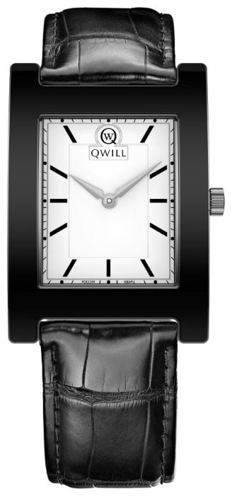 Qwill 6101.01.02.1.15 wrist watches for men - 1 picture, image, photo