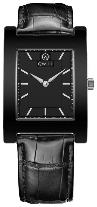 Qwill 6101.01.02.1.55 wrist watches for men - 1 picture, photo, image