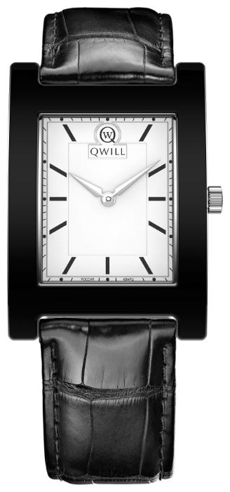 Qwill 6101.01.02.9.15 wrist watches for men - 1 photo, picture, image