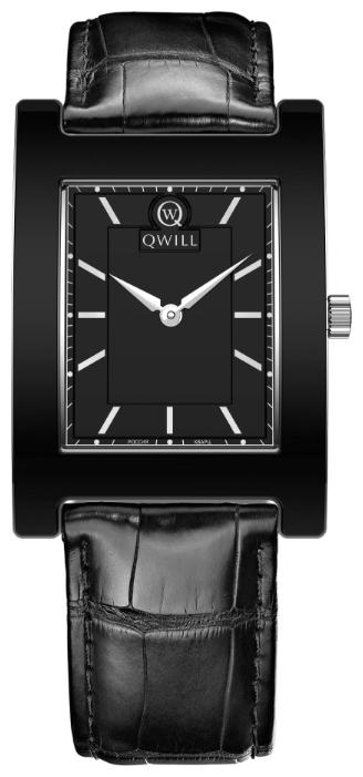 Qwill 6101.01.02.9.55 wrist watches for men - 1 photo, picture, image