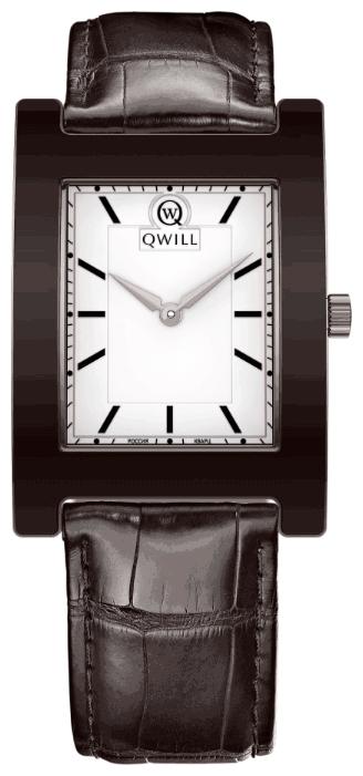 Qwill 6101.02.04.1.15 wrist watches for men - 1 image, picture, photo