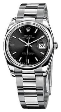 Rolex 115200 Black wrist watches for men - 2 photo, picture, image