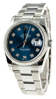 Rolex 116234BLDJ wrist watches for men - 2 photo, image, picture