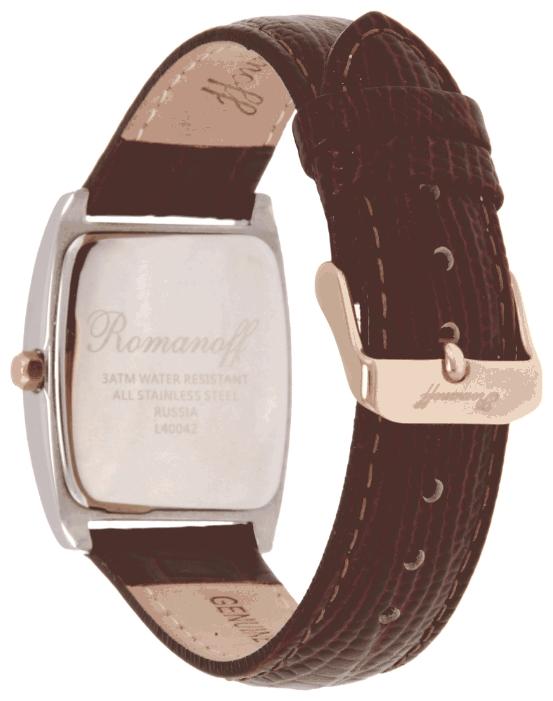 Romanoff 40042T/TA1BR wrist watches for women - 2 photo, image, picture