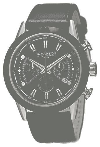 Romanson AL3212HMD(BK)BK wrist watches for men - 1 photo, picture, image