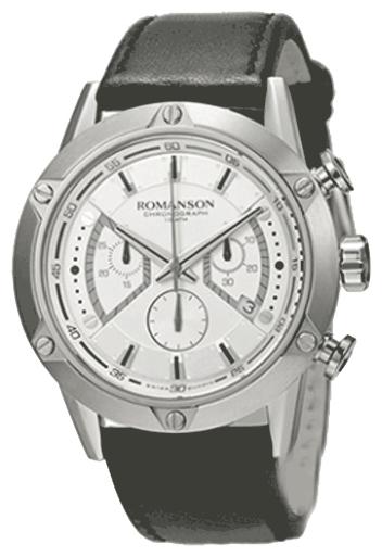 Romanson AL3212HMW(WH)BK wrist watches for men - 1 picture, photo, image