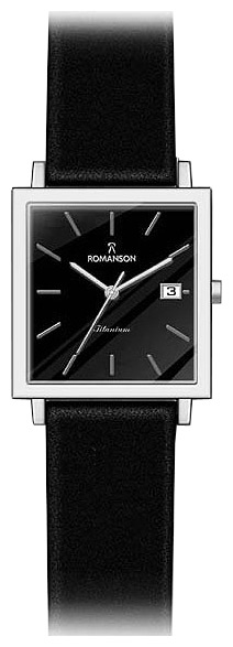 Romanson DL2133SMW(BK) wrist watches for men - 1 photo, image, picture