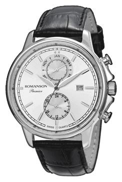 Romanson PB3251FMW(WH)BK wrist watches for men - 1 picture, image, photo
