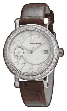 Romanson RL3221QLG(WH)BN wrist watches for women - 1 photo, image, picture