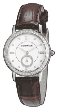 Romanson RL3240QLC(WH)BN wrist watches for women - 1 picture, photo, image