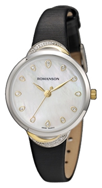 Romanson RL4203QLC(WH)BK wrist watches for women - 1 picture, photo, image