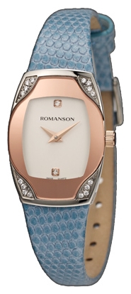 Romanson RL4204QLJ(WH)L.BU wrist watches for women - 1 photo, image, picture