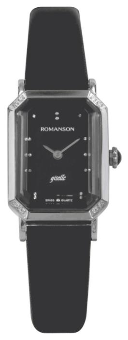 Romanson RL9222CLW(BK) wrist watches for women - 1 photo, picture, image