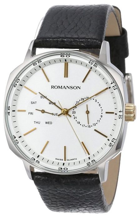 Romanson TL1204BMC(WH) wrist watches for men - 1 photo, image, picture