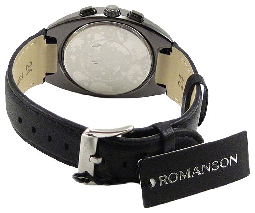 Romanson TL1260HMB(BK) wrist watches for men - 2 photo, image, picture