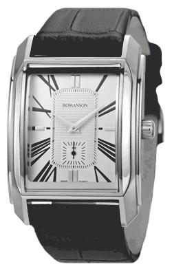 Romanson TL2629JMC(WH)BK wrist watches for men - 1 picture, photo, image