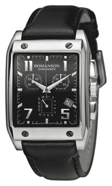 Romanson TL3217HMD(BK)BK wrist watches for men - 1 image, picture, photo