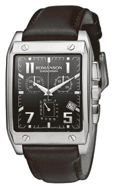 Romanson TL3217HMJ(BK)BN wrist watches for men - 1 photo, picture, image