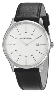 Romanson TL3218MC(WH)BK wrist watches for men - 1 photo, image, picture