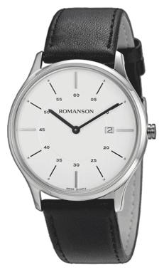 Romanson TL3218MW(WH)BK wrist watches for men - 1 image, photo, picture