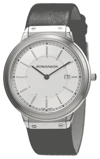 Romanson TL3219MW(WH)BK wrist watches for men - 1 image, photo, picture