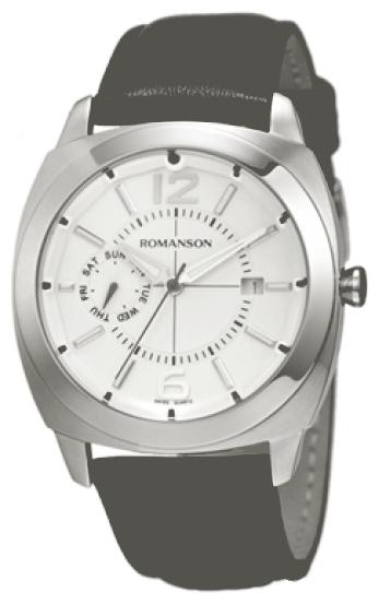 Romanson TL3220FMW(WH)BK wrist watches for men - 1 image, picture, photo