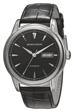 Romanson TL3223RMW(BK)BK wrist watches for men - 1 photo, picture, image