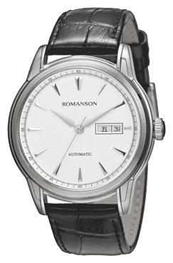 Romanson TL3223RMW(WH)BK wrist watches for men - 1 picture, photo, image