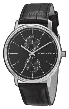 Romanson TL3236FMW(BK)BK wrist watches for men - 1 picture, image, photo