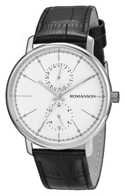 Romanson TL3236FMW(WH)BK wrist watches for men - 1 picture, image, photo