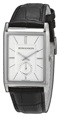 Romanson TL3237JMG(WH)BK wrist watches for men - 1 photo, image, picture
