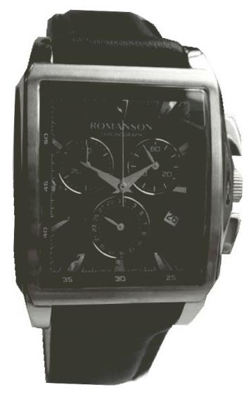 Romanson TL3249HMW(BK) wrist watches for men - 1 image, photo, picture