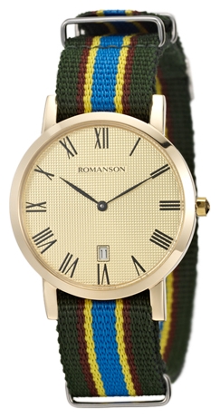 Romanson TL3252UUG(GD) wrist watches for unisex - 1 photo, image, picture