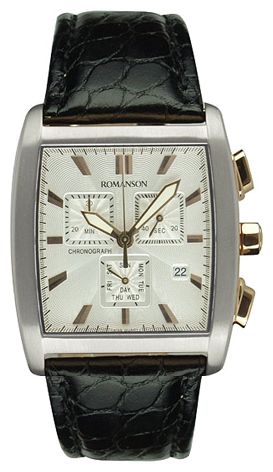 Romanson TL4111SMW(WH) wrist watches for men - 1 picture, photo, image