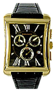 Romanson TL4142HMG(BK) wrist watches for men - 1 photo, picture, image