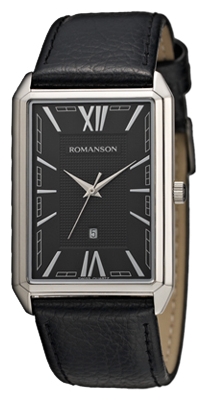 Romanson TL4206MW(BK)BK wrist watches for men - 1 photo, picture, image