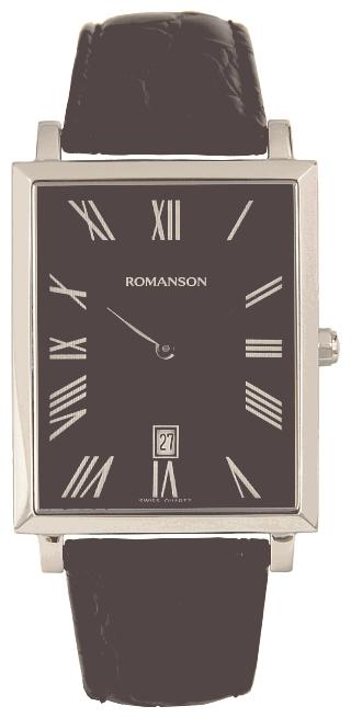 Romanson TL6522CMW(BK) wrist watches for men - 1 picture, image, photo