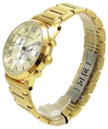 Romanson TM0334HMG(GD)RIM wrist watches for men - 2 image, photo, picture