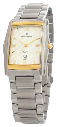 Romanson TM1131BMC(WH) wrist watches for men - 1 picture, image, photo