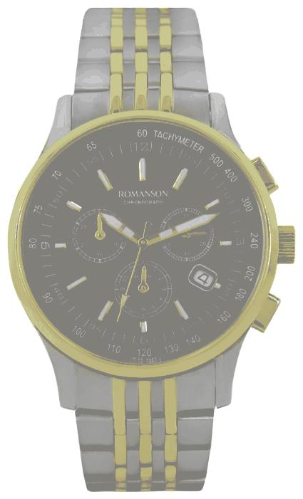 Romanson TM4131PMC(BK) wrist watches for men - 1 photo, image, picture