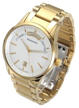 Romanson TM8237MG(WH) wrist watches for men - 2 photo, image, picture