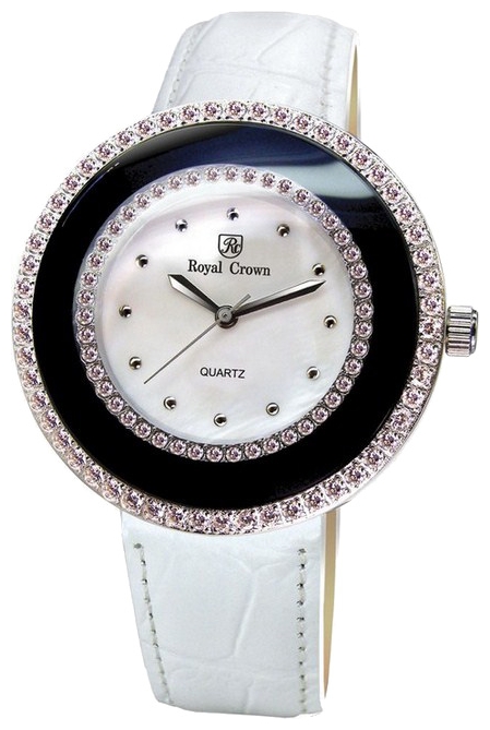 Royal Crown 3776RDMWHT wrist watches for women - 1 image, picture, photo