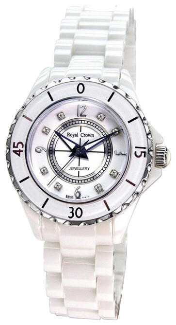 Royal Crown 3821L5WHT wrist watches for women - 1 picture, photo, image