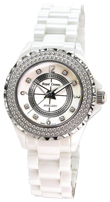Royal Crown 3821LWHT wrist watches for women - 1 image, photo, picture