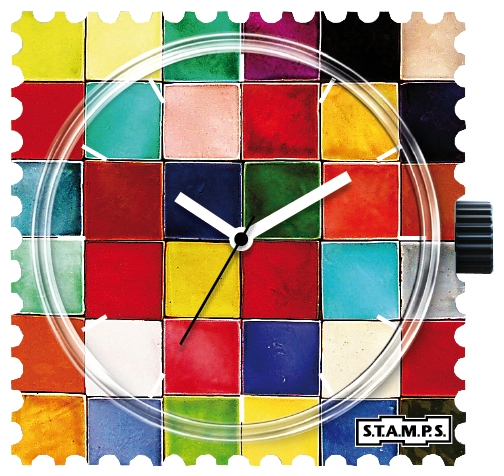 S.T.A.M.P.S. Glazed Tile wrist watches for unisex - 1 photo, image, picture