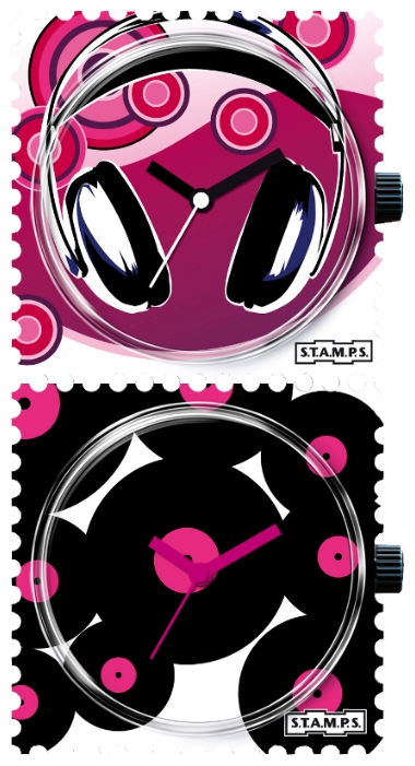S.T.A.M.P.S. Let's Dance wrist watches for unisex - 1 picture, image, photo