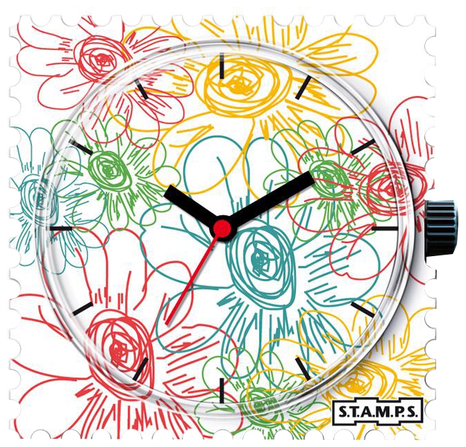 S.T.A.M.P.S. Scribble wrist watches for unisex - 1 photo, image, picture